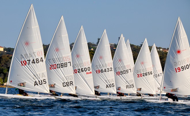 Lasers off the start line. &copy; Mainsheet Media